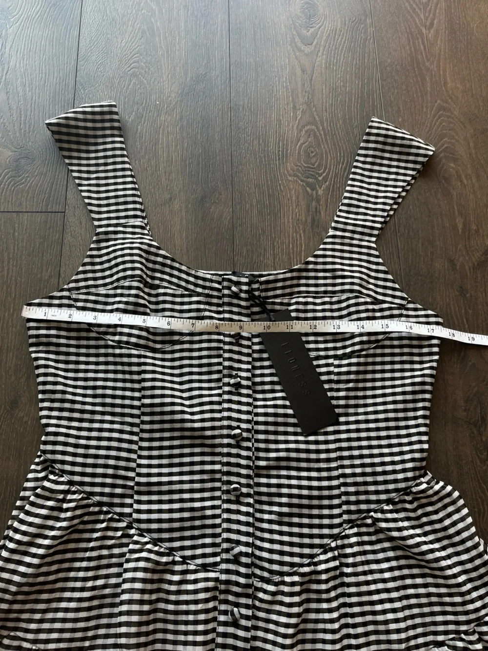 Lioness Gingham Romper - Picture 7 of 13